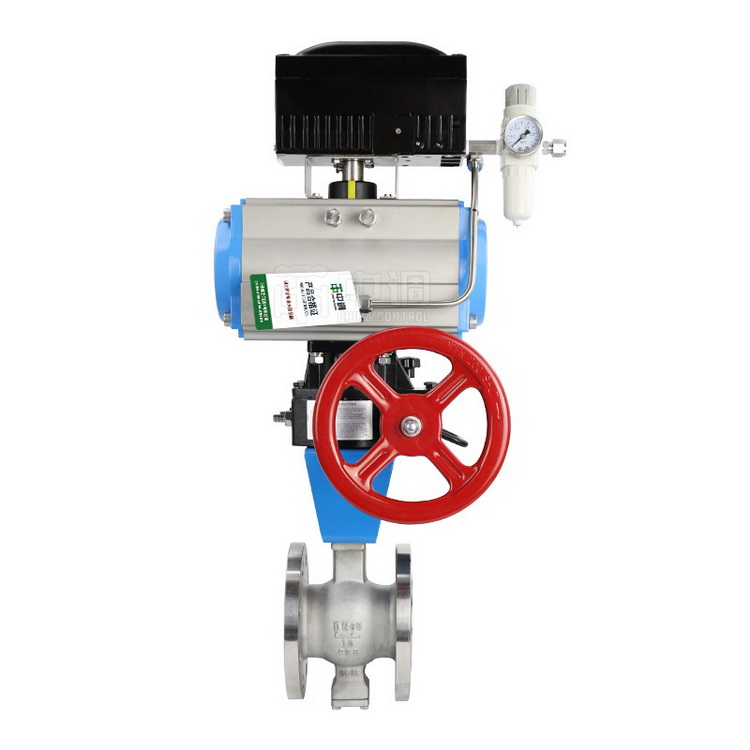 氣動(dòng)V型球閥